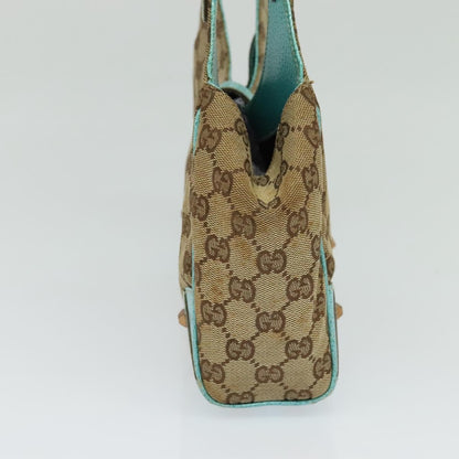 Gucci Joy Bardot Hobo GG Canvas, BEIGE, CANVAS, Shoulder bag
