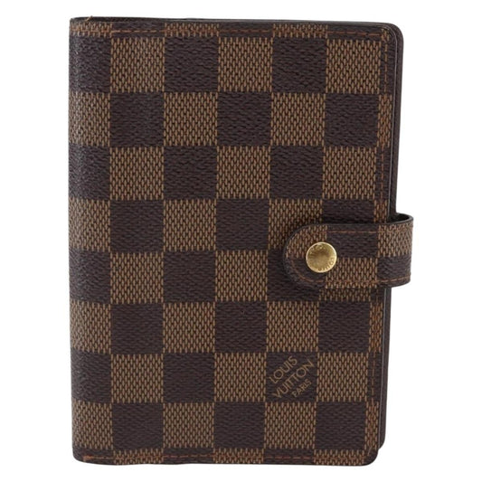 Louis Vuitton Agenda Cover Damier Azur, BROWN, CANVAS, Toiletry Case