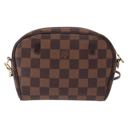 Louis Vuitton Ipanema Pochette Damier, BROWN, CANVAS, Clutche & pouche
