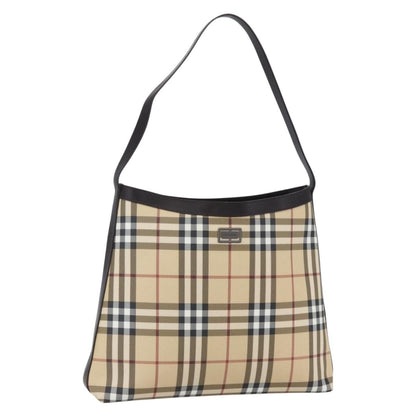 Burberry Nova check Shoulder bag Canvas, BEIGE, PVC, Shoulder bag