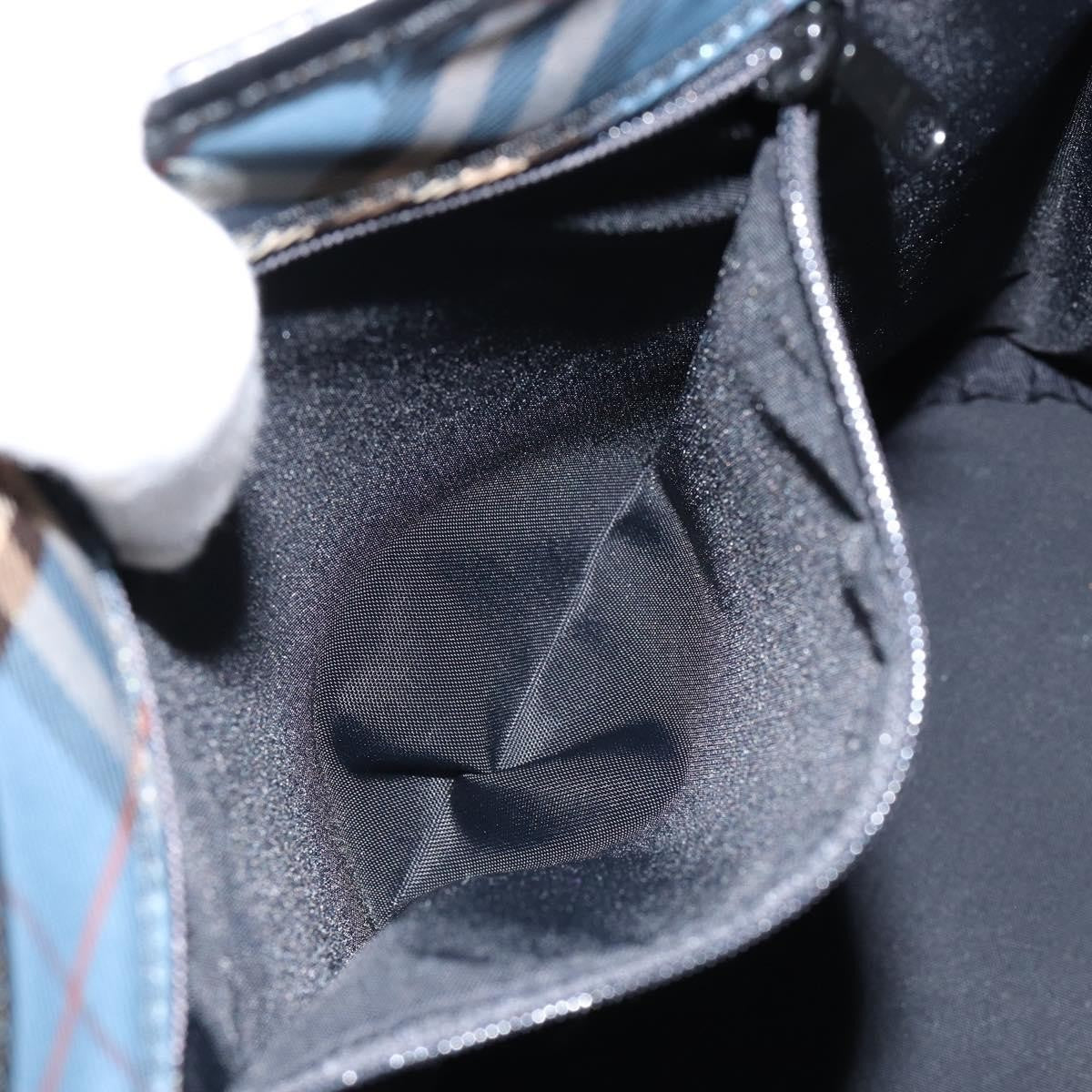 Burberry Blue Label Tote Bag Canvas, BLUE, CANVAS, Tote bag