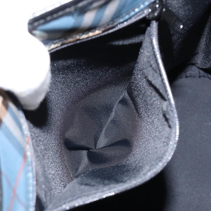 Burberry Blue Label Tote Bag Canvas, BLUE, CANVAS, Tote bag