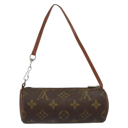 Louis Vuitton Papillon Pochette Monogram Canvas, BROWN, CANVAS, Clutche & pouche