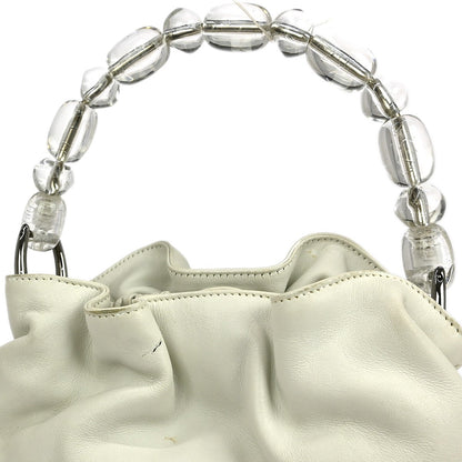 Christian Dior Malice handbag Leather, WHITE, LEATHER, Handbag