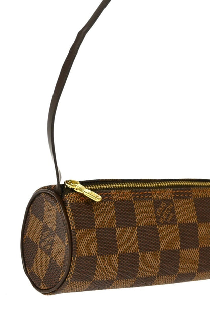 Louis Vuitton Papillon Pochette Monogram Canvas, BROWN, CANVAS, Clutche & pouche