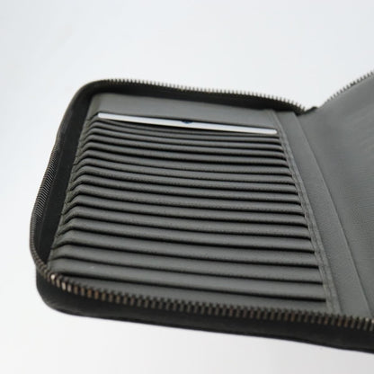 Prada Saffiano Wallet Leather, BLACK, LEATHER, Wallets