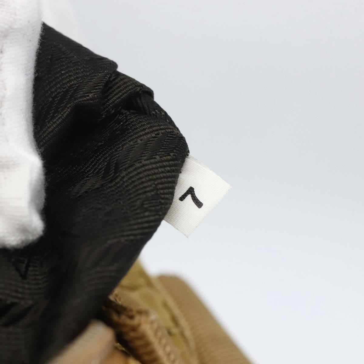 Prada Buckle Messenger Bag Tessuto, BEIGE, NYLON, Shoulder bag