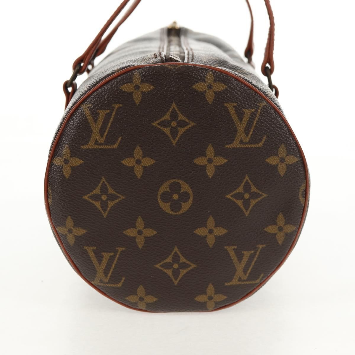 Louis Vuitton Papillon Handbag Monogram Canvas, BROWN, CANVAS, Handbag