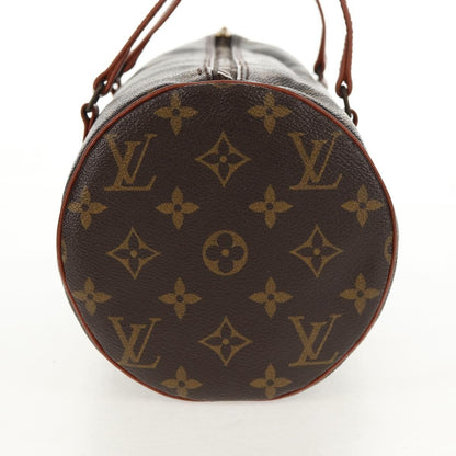 Louis Vuitton Papillon Handbag Monogram Canvas, BROWN, CANVAS, Handbag