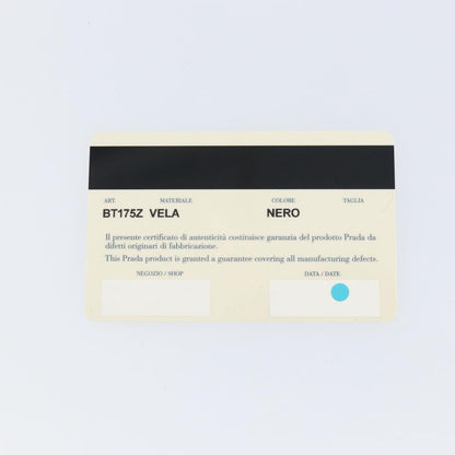 Prada Front Pocket Messenger Bag Tessuto, BLACK, NYLON, Shoulder bag