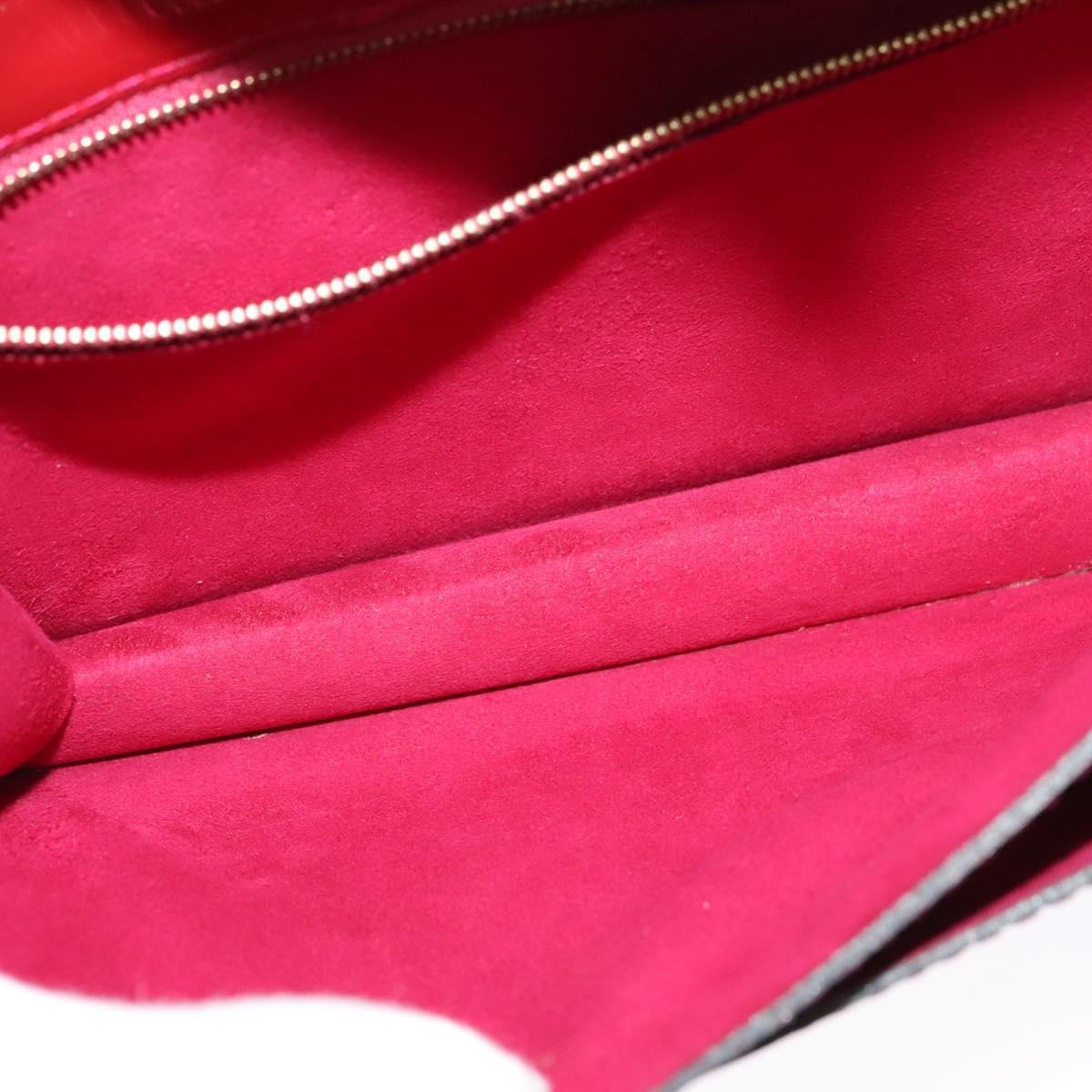 Louis Vuitton Monceau Handbag Vernis, BURGUNDY, PATENT_LEATHER, Handbag