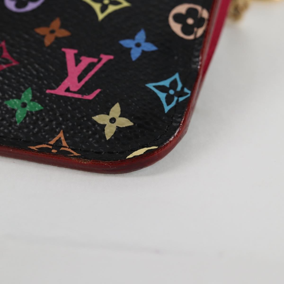 Louis Vuitton Pochette clés NM Monogram Multicolor Canvas, MULTICOLOUR, CANVAS, Wallets