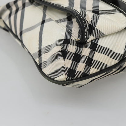 Burberry Nova Check Blue Label Nylon, WHITE, NYLON, Shoulder bag