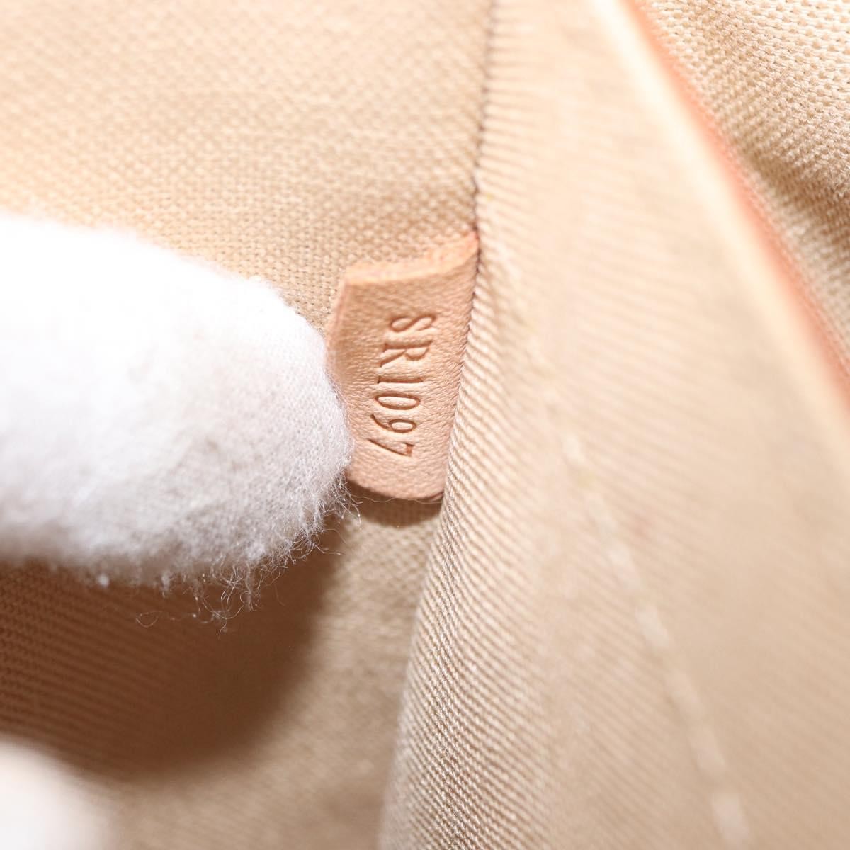 Louis Vuitton Naviglio Handbag Damier, WHITE, CANVAS, Shoulder bag