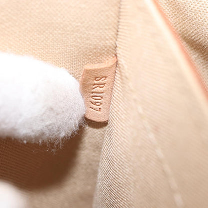 Louis Vuitton Naviglio Handbag Damier, WHITE, CANVAS, Shoulder bag