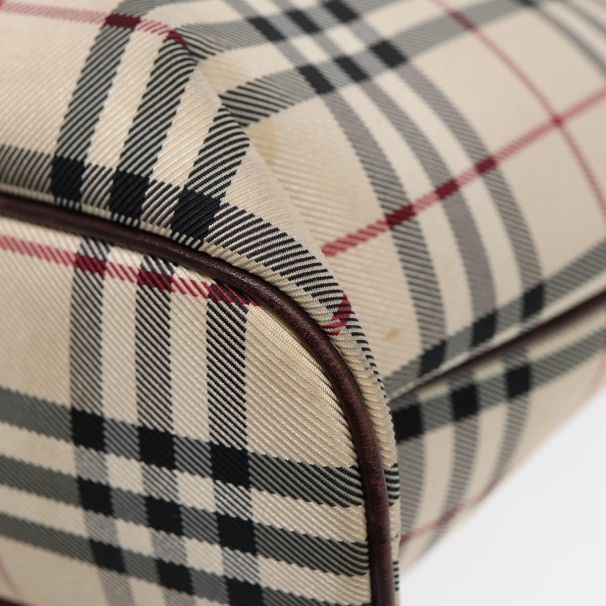 Burberry Nova Check Tote canvas check pattern, BEIGE, CANVAS, Tote bag