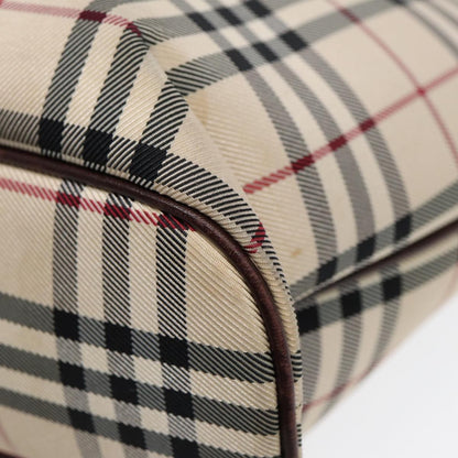 Burberry Nova Check Tote canvas check pattern, BEIGE, CANVAS, Tote bag