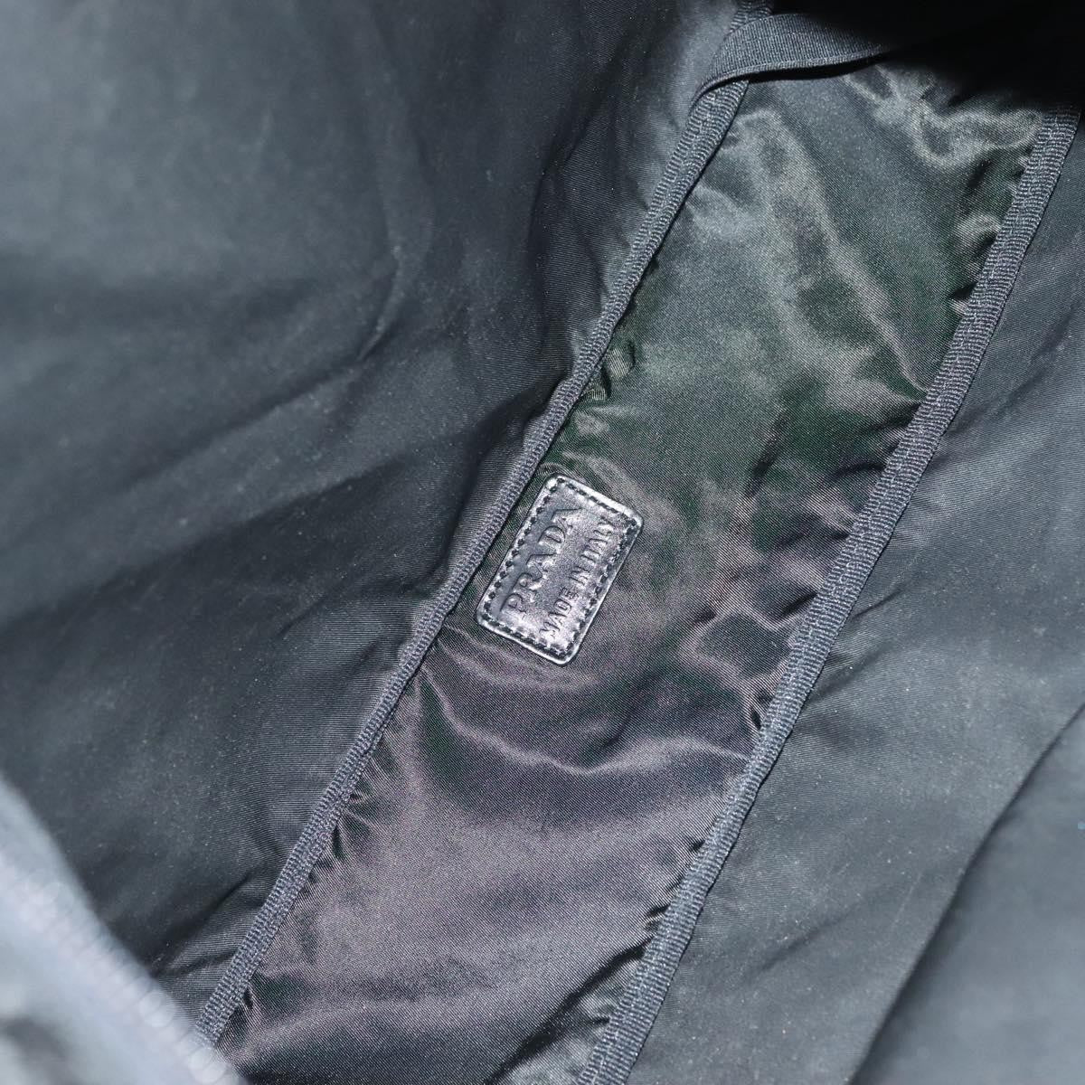 Prada Travel Pouch Tessuto, BLACK, NYLON, Clutche & pouche