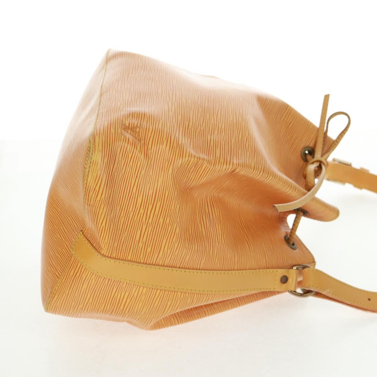 Louis Vuitton Petit Noe Handbag Epi Leather, YELLOW, LEATHER, Shoulder bag