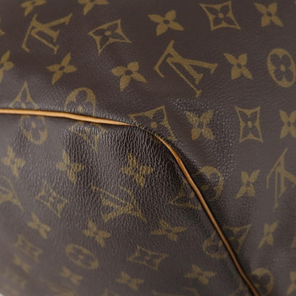Louis Vuitton Keepall Bag Monogram Canvas, BROWN, CANVAS, Travel bag