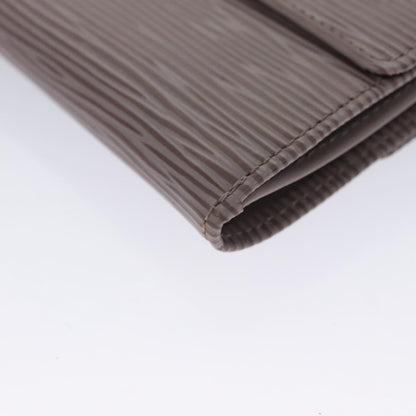 Louis Vuitton Elise Wallet Epi Leather, PURPLE, LEATHER, Wallets