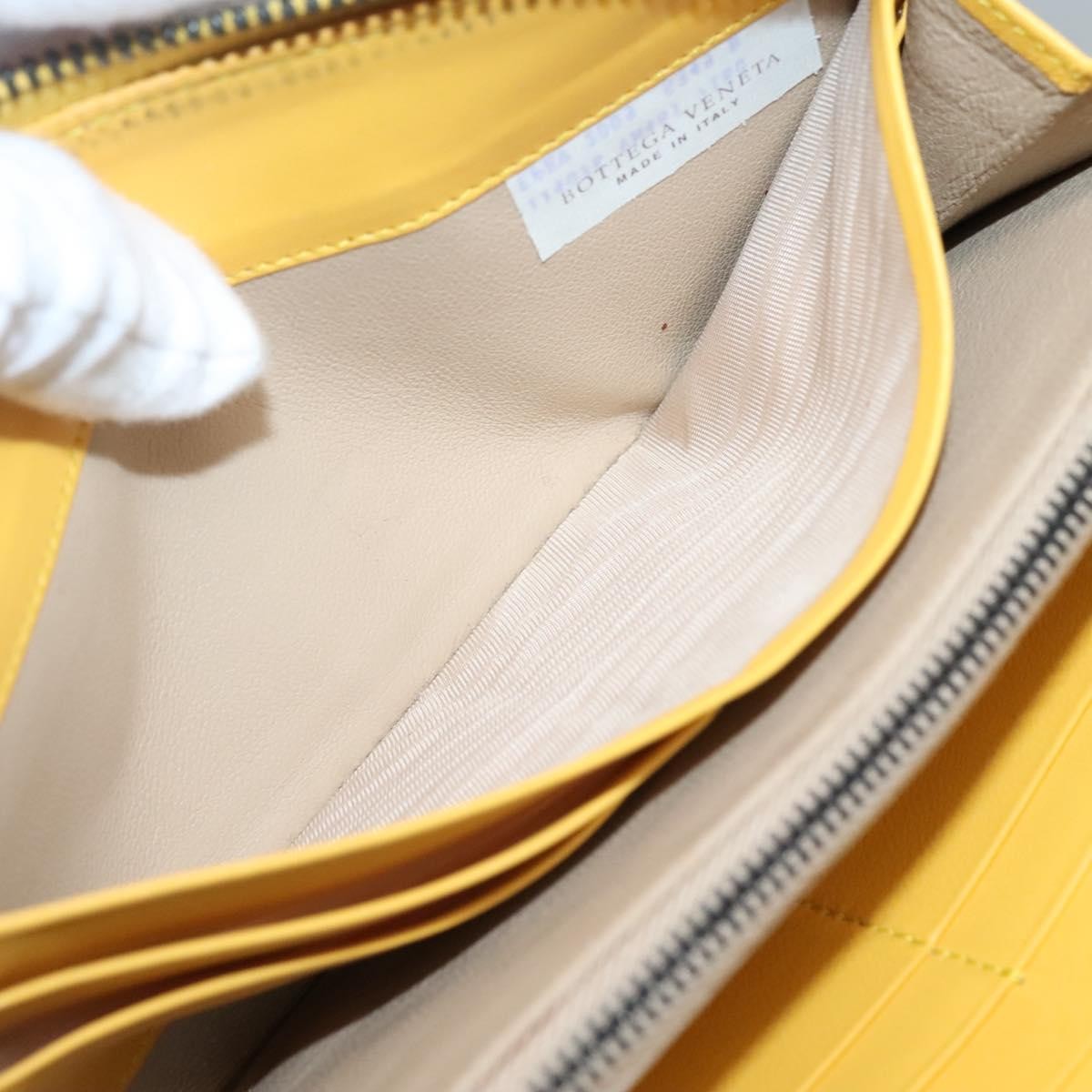 Bottega Veneta Intrecciato Long Zip  Wallet Leather, BEIGE, LEATHER, Wallets