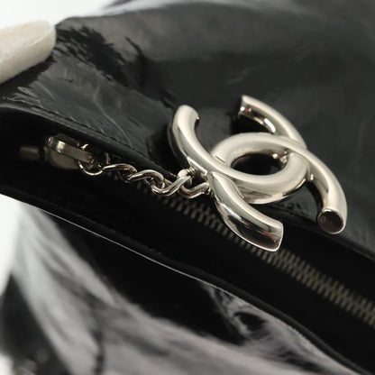 Chanel Bon Bon Pyramid Wristlet Patent, BLACK, PATENT_LEATHER, Shoulder bag