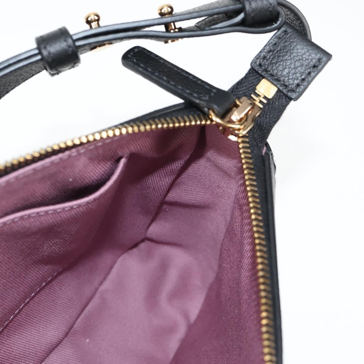 Versace Medusa Shoulder Bag Leather, BLACK, LEATHER, Shoulder bag