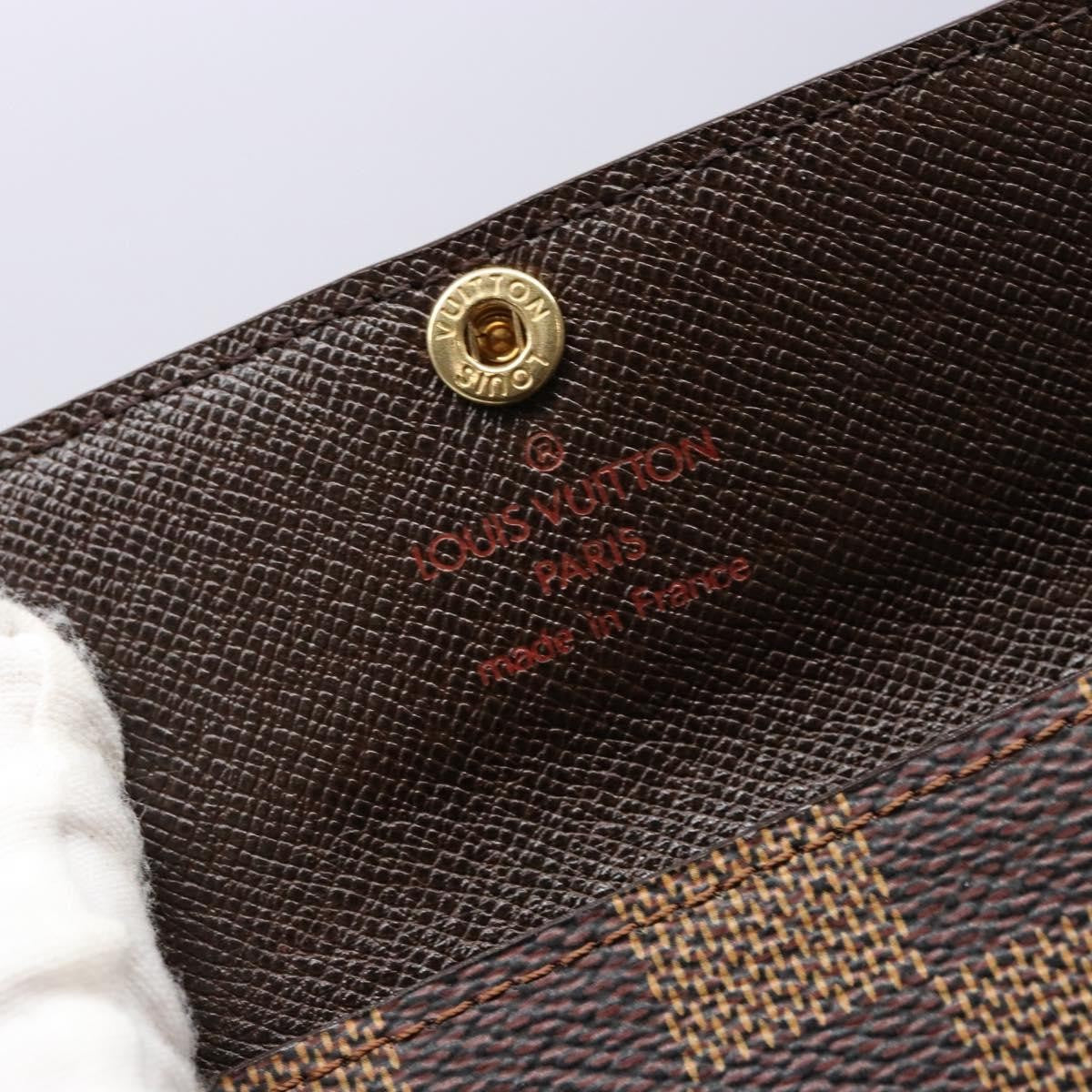 Louis Vuitton Ludlow Wallet Damier, BROWN, CANVAS, Wallets