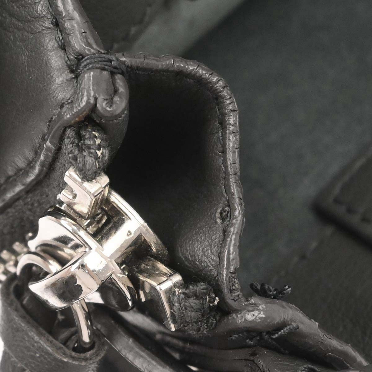 Balenciaga Papier Triple Zip Around Crossbody Bag Leather, GRAY, LEATHER, Shoulder bag