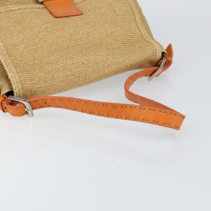 Fendi Mama Forever Bag Raphia, BEIGE, WOOD, Bag