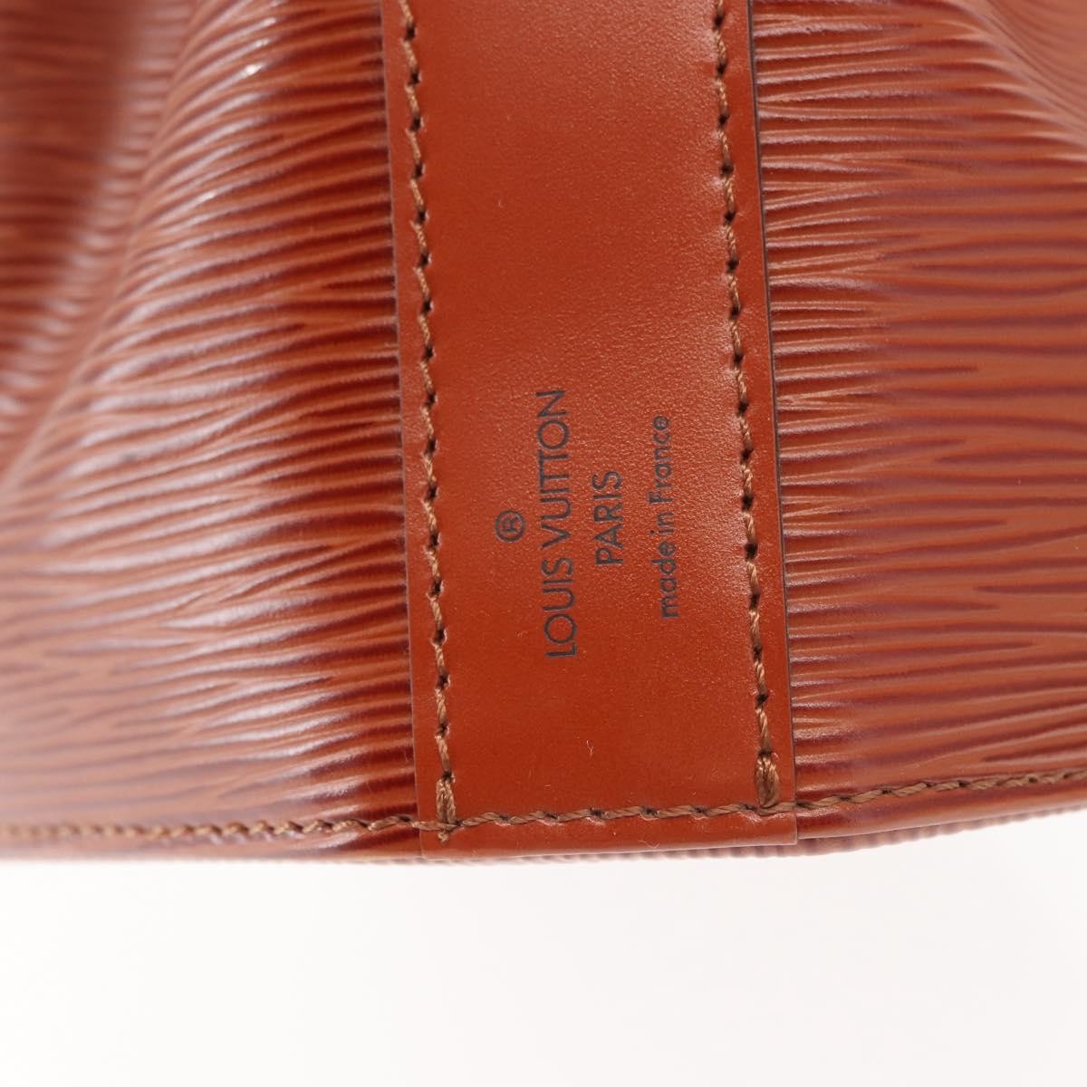 Louis Vuitton Vintage Sac d'Epaule Handbag Epi Leather, BROWN, LEATHER, Shoulder bag