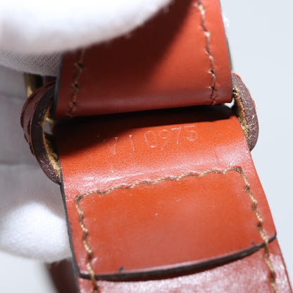 Louis Vuitton Vintage Sac d'Epaule Handbag Epi Leather, BROWN, LEATHER, Shoulder bag