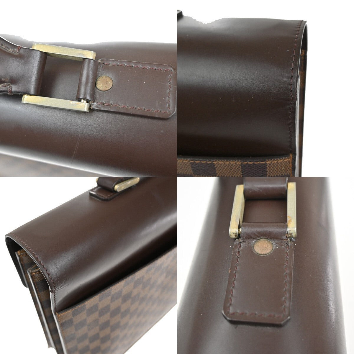 Louis Vuitton Altona Bag Damier, BROWN, CANVAS, Handbag