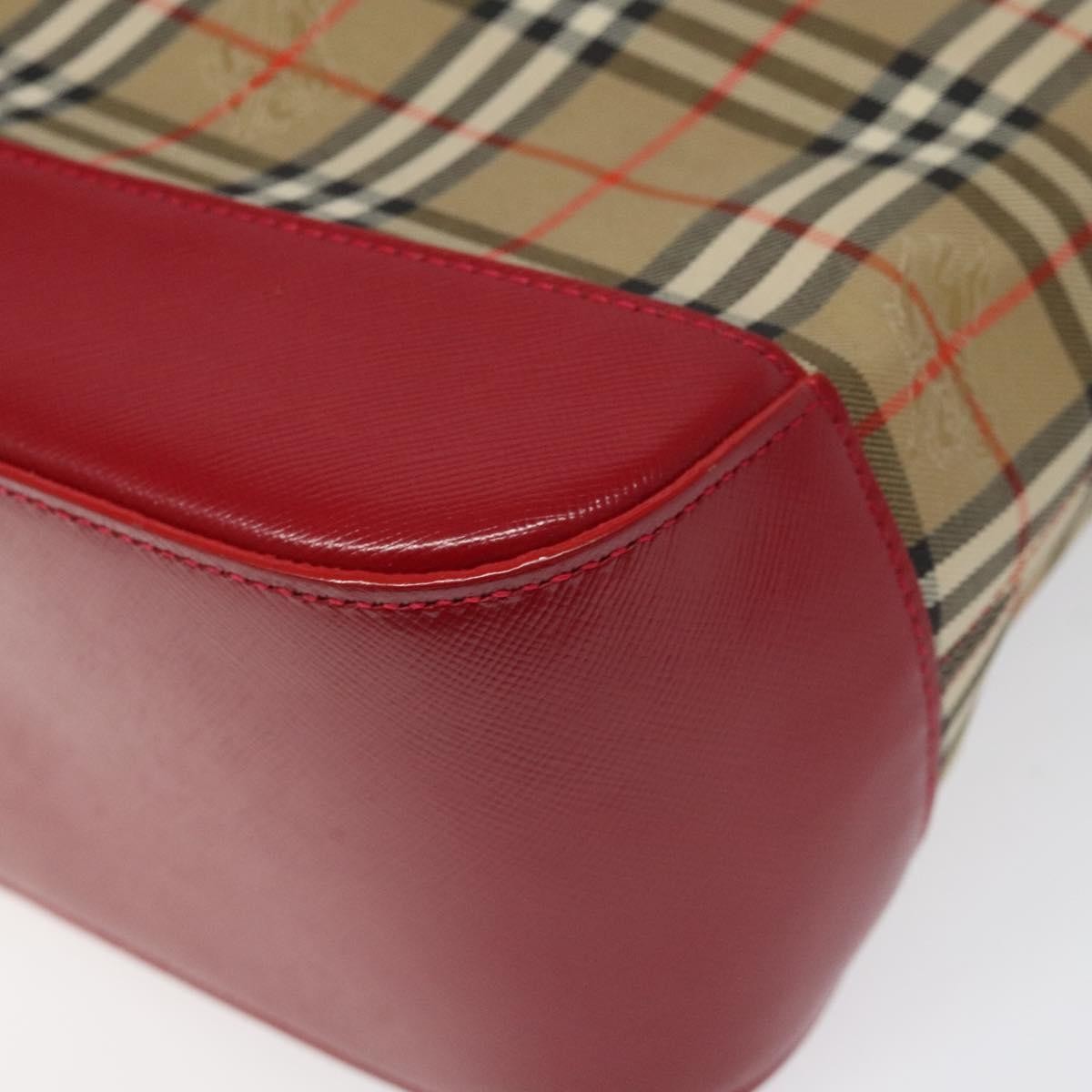 Burberry Nova Check Handbag Nova Check Canvas, BEIGE, CANVAS, Handbag