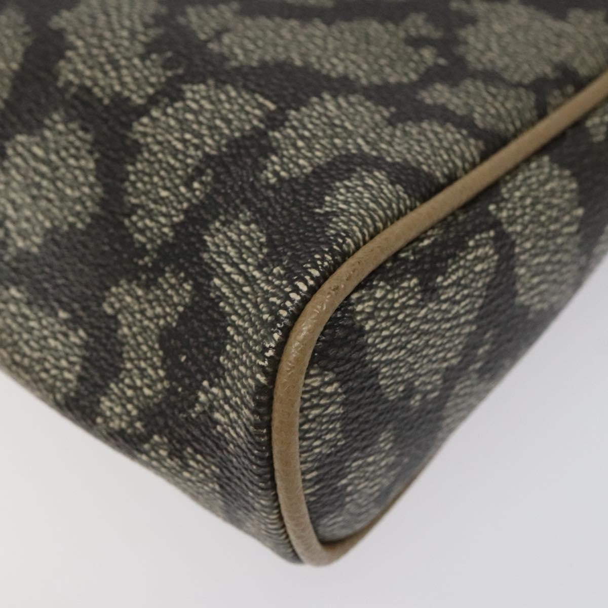 Saint Laurent Vintage Clutch PVC, BROWN, PVC, Clutche & pouche