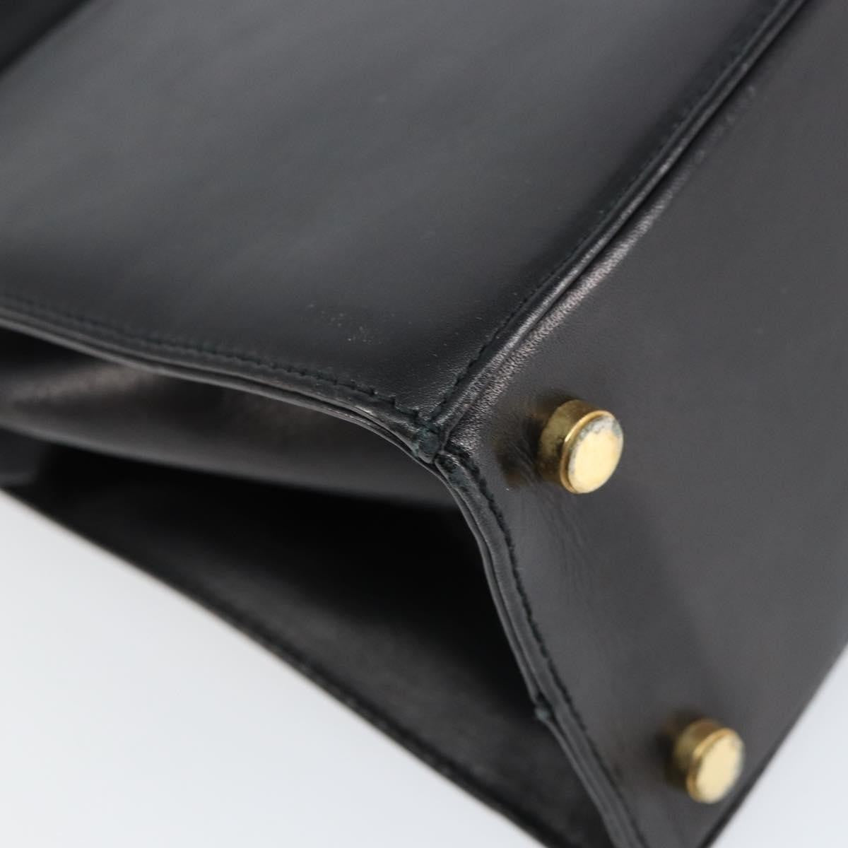 Salvatore Ferragamo Convertible Vara Bow Tote Leather, BLACK, LEATHER, Handbag