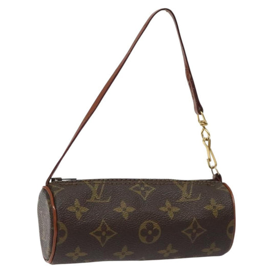 Louis Vuitton Papillon Pochette Monogram Canvas, BROWN, CANVAS, Handbag