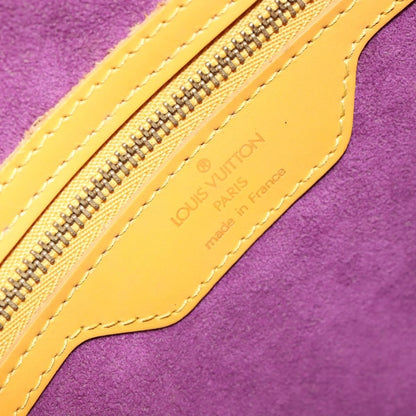 Louis Vuitton Saint Jacques Handbag Epi Leather, YELLOW, LEATHER, Handbag