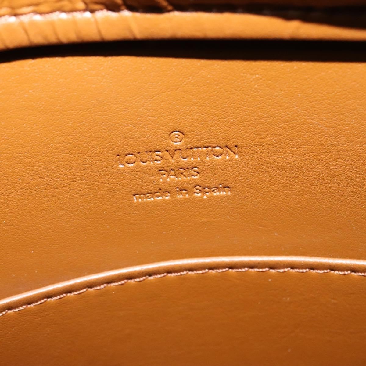 Louis Vuitton Columbus Handbag Monogram Vernis, BROWN, PATENT_LEATHER, Tote bag