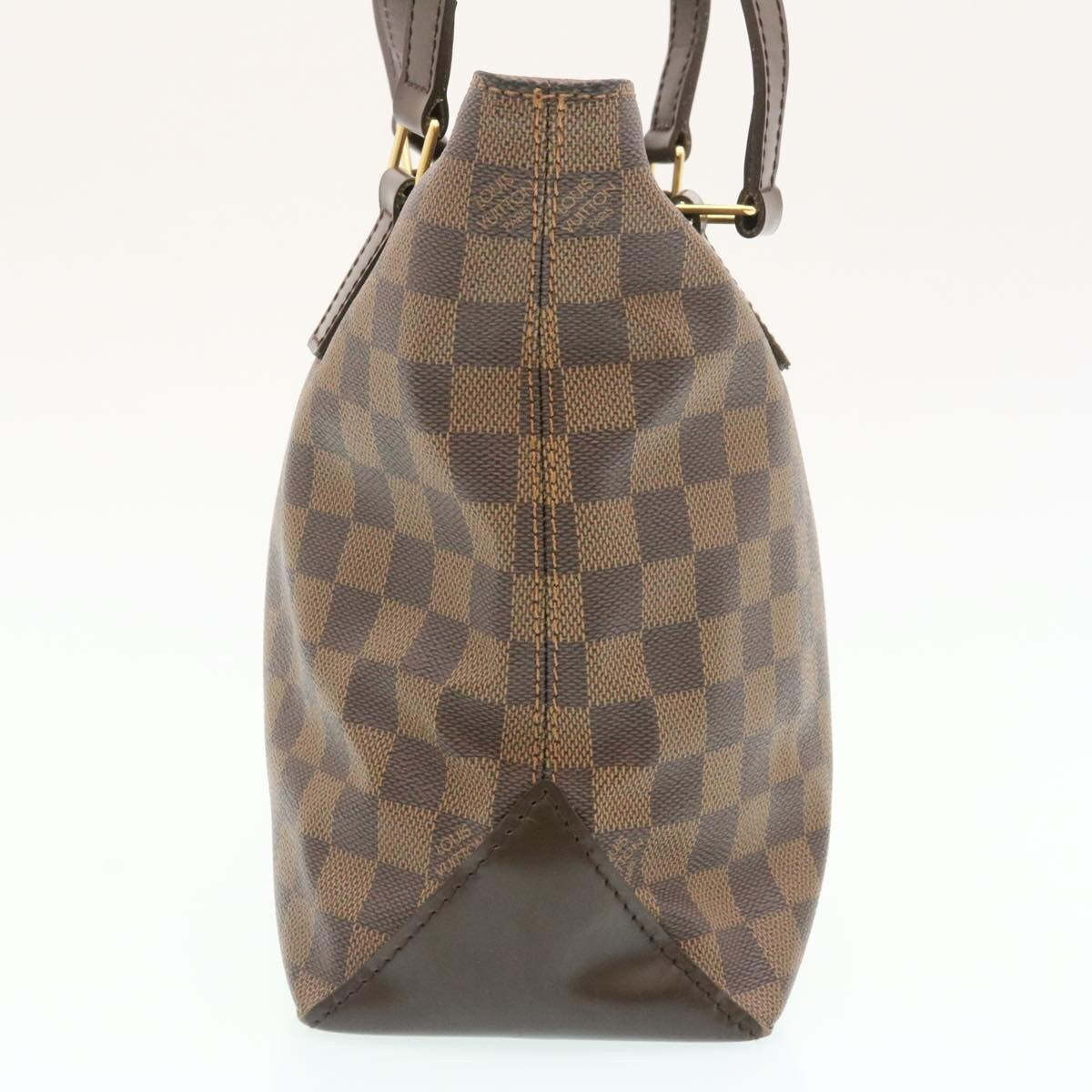Louis Vuitton Cabas Piano Damier, BROWN, CANVAS, Tote bag