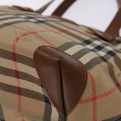 Burberry Nova Check Tote canvas check pattern, BEIGE, CANVAS, Tote bag