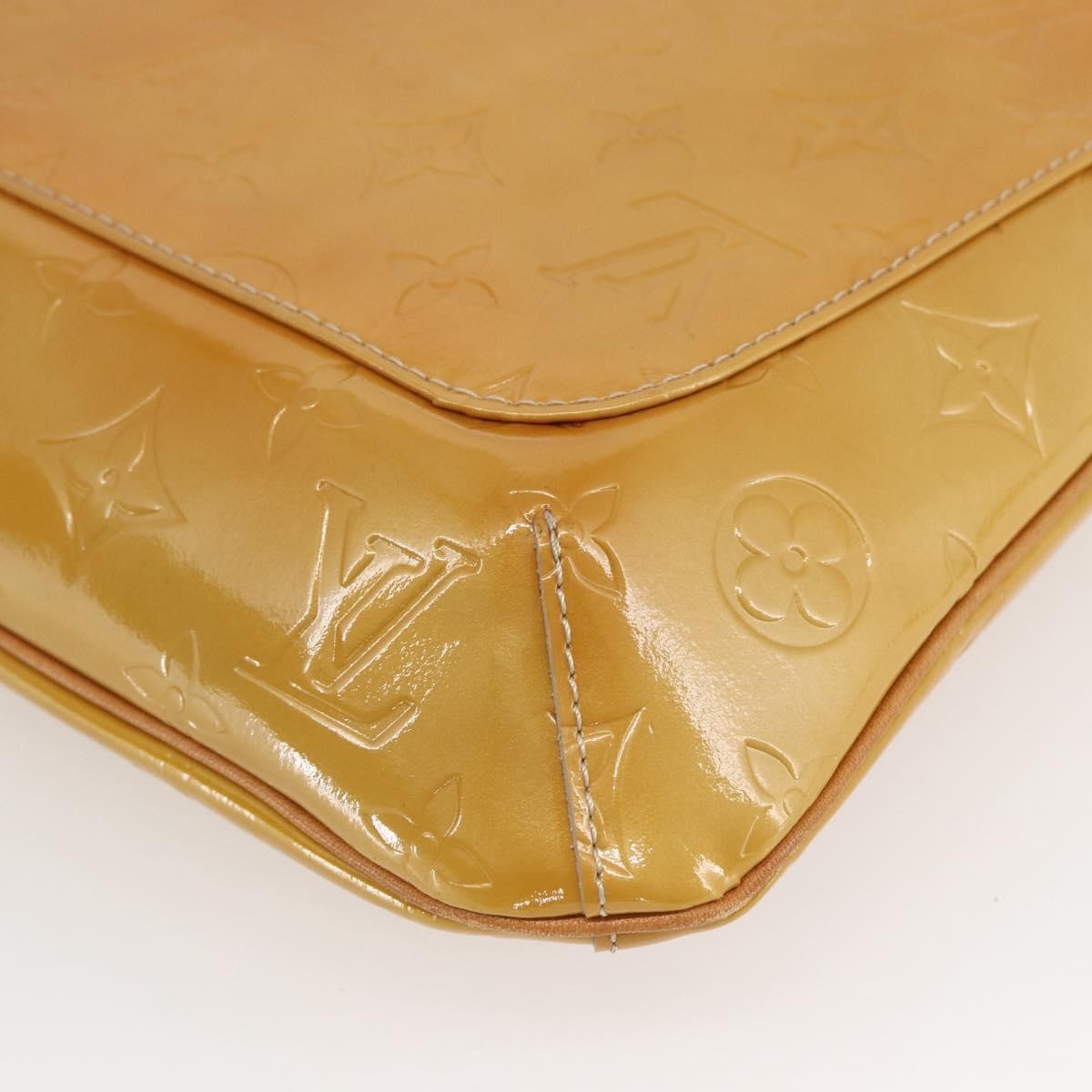 Louis Vuitton Thompson Street Handbag Monogram Vernis, BEIGE, PATENT_LEATHER, Shoulder bag