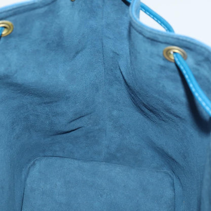 Louis Vuitton Petit Noe Handbag Epi Leather, BLUE, LEATHER, Shoulder bag