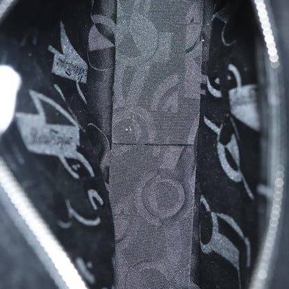 Salvatore Ferragamo Gancini handbag Leather, BLACK, LEATHER, Handbag