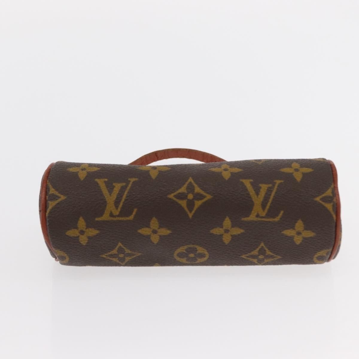Louis Vuitton Papillon Pochette Monogram Canvas, BROWN, CANVAS, Clutche & pouche