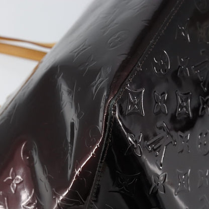 Louis Vuitton Bellevue Handbag Monogram Vernis, BROWN, PATENT_LEATHER, Tote bag
