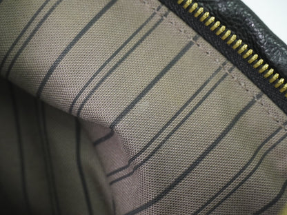 Louis Vuitton Sorbonne Backpack Monogram Empreinte Leather, BLACK, LEATHER, Backpack