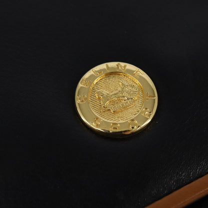 Celine Shoulder Bag Leather, BLACK, LEATHER, Shoulder bag