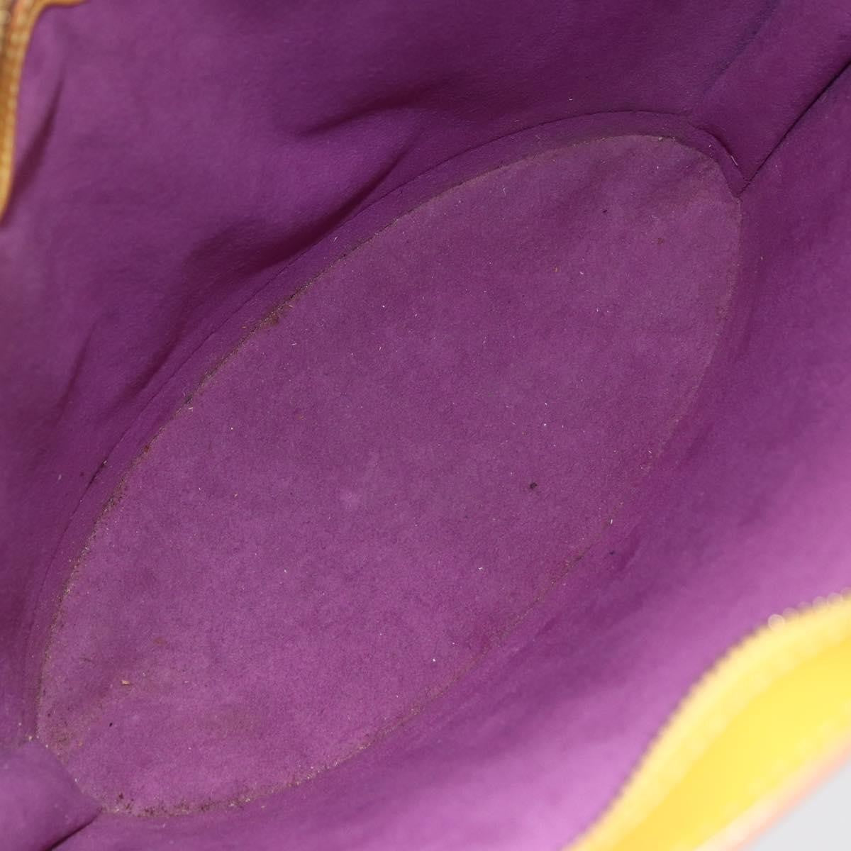 Louis Vuitton Saint Jacques Handbag Epi Leather, YELLOW, LEATHER, Handbag